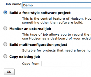 Build a free-style software project.